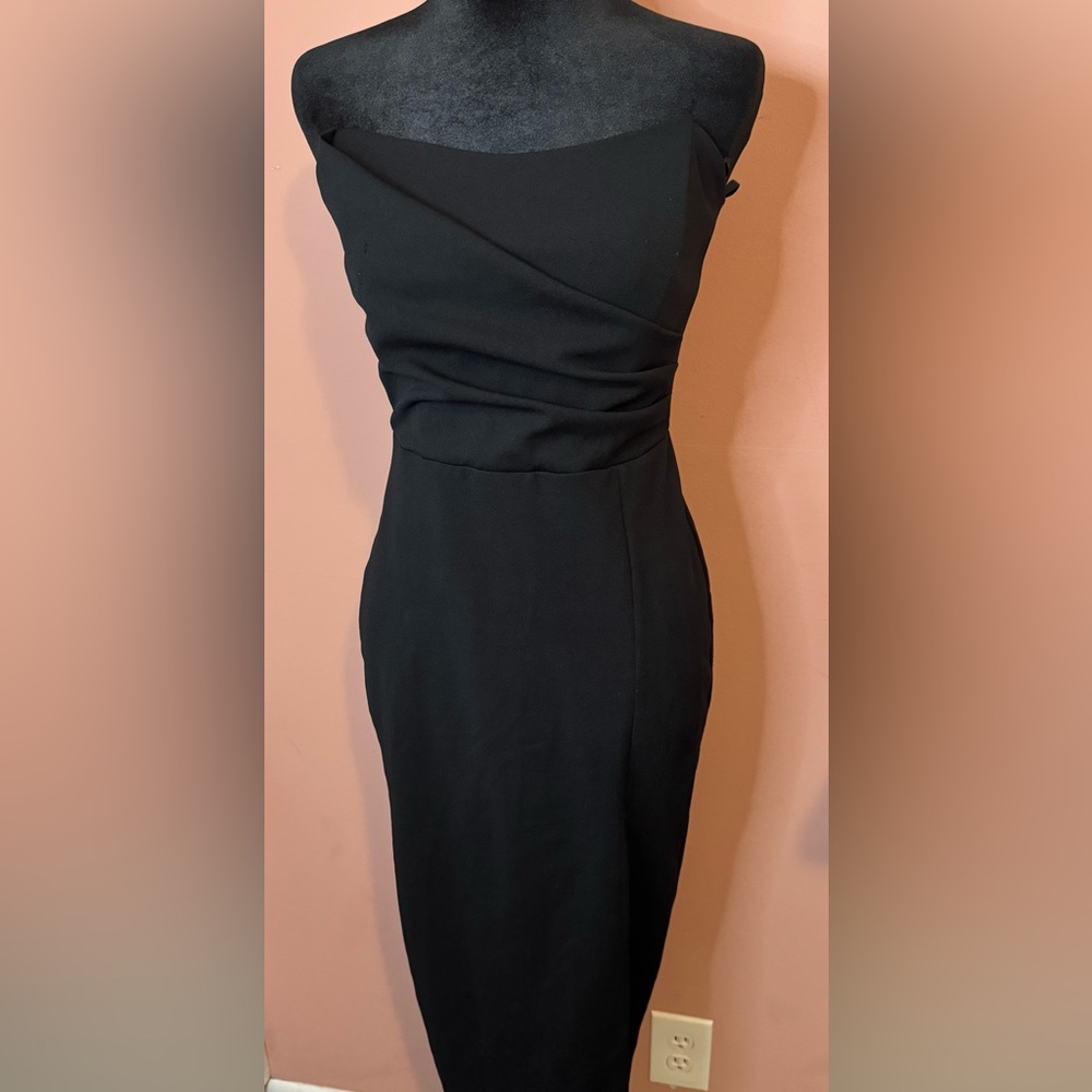 Elegant Black Off-Shoulder Dress